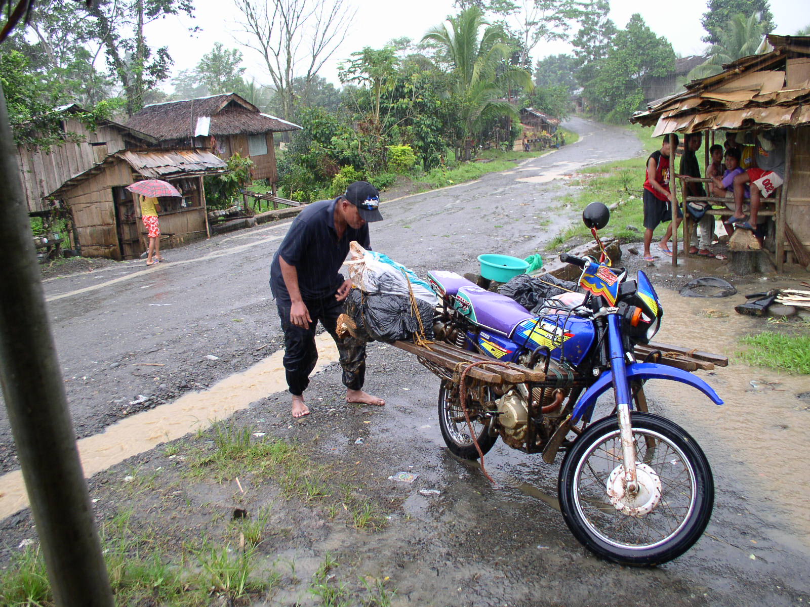 checking the bike for problems